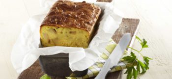 Cake aux pommes de terre Pompadour & courgettes