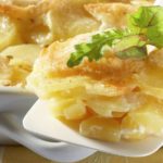 Gratin Dauphinois aux pommes de terre Pompadour & chèvre