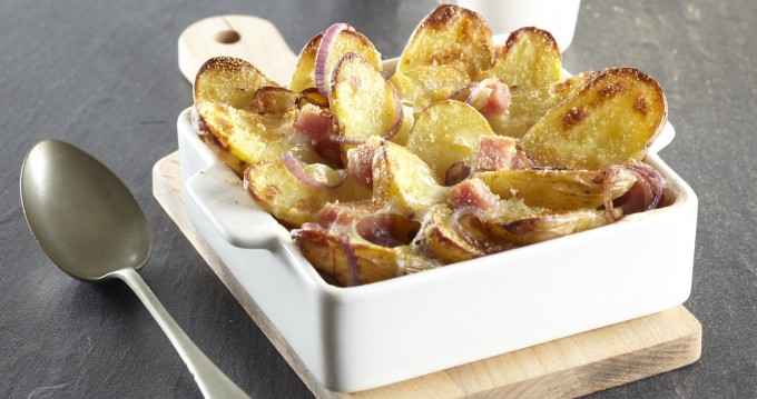 Gratin savoyard aux pommes de terre Pompadour