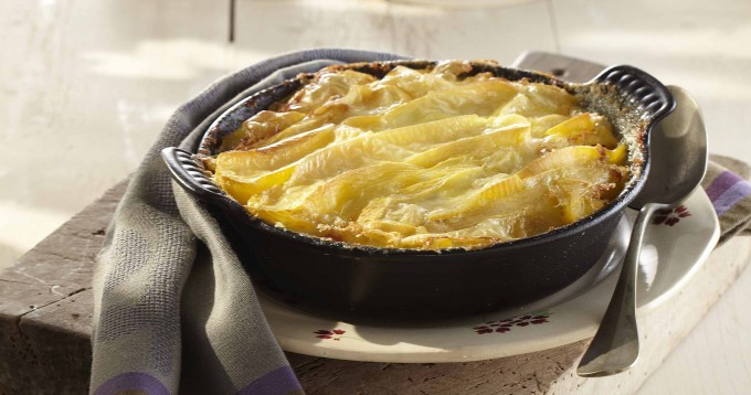 Tartiflette aux pommes de terre Pompadour