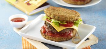 Hamburger en galettes de pommes de terre Pompadour