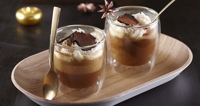 Cappucino de pommes de terre Pompadour à la truffe