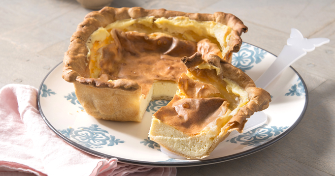 Patatou aux pommes de terre Pompadour & fromage de chèvre