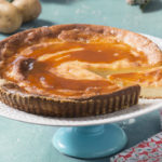 Tarte de pomme de terre Pompadour au caramel beurre salé