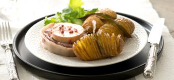 Tournedos Rossini & pomme de terre Pompadour hasselback