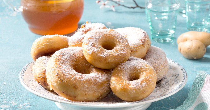 Donuts de pommes de terre Pompadour