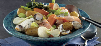 Pot au feu de la mer aux pommes de terre Pompadour