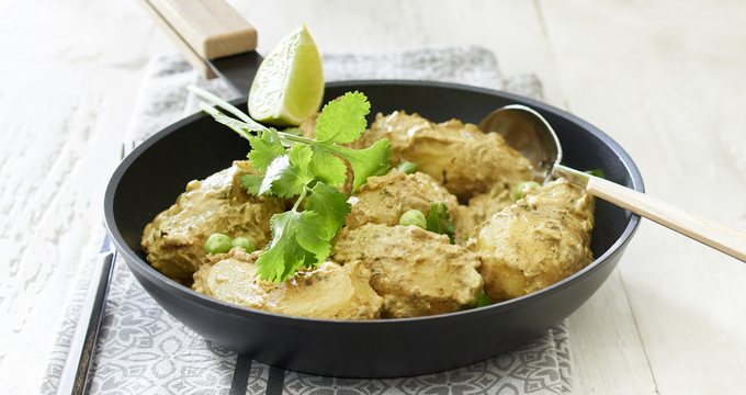 Masala vert aux pommes de terre