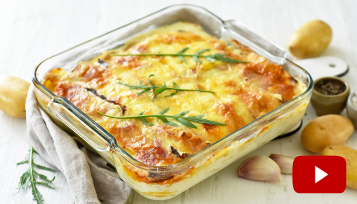 gratin pommes de terre bacon